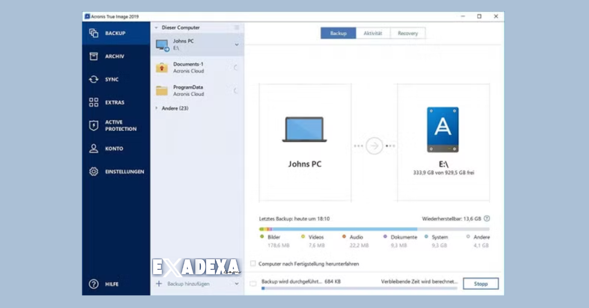 Acronis True Image free