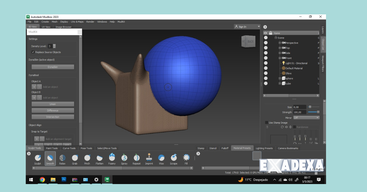 Autodesk Mudbox 2023 free