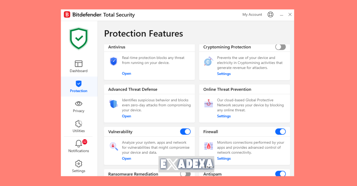 Bitdefender Total Security free