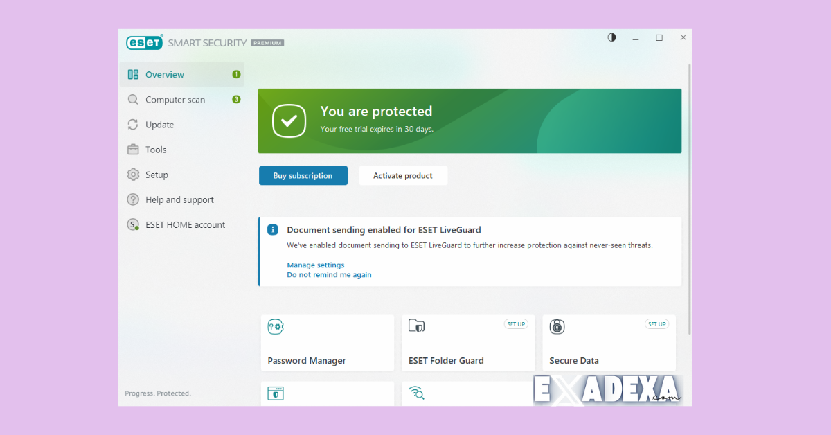 ESET NOD32 Antivirus free