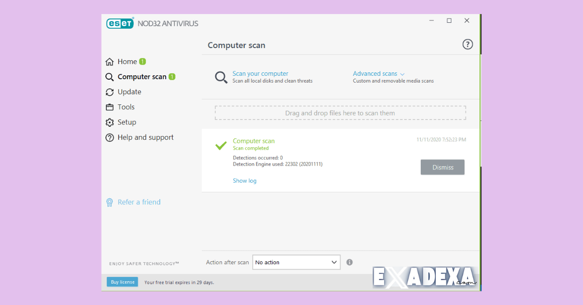 ESET NOD32 Antivirus free