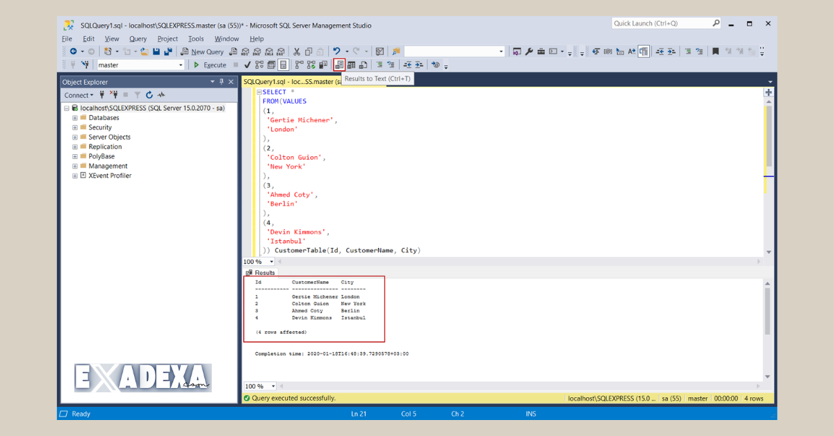 Microsoft SQL Server Management Studio Free Download 3 Microsoft SQL Server free
