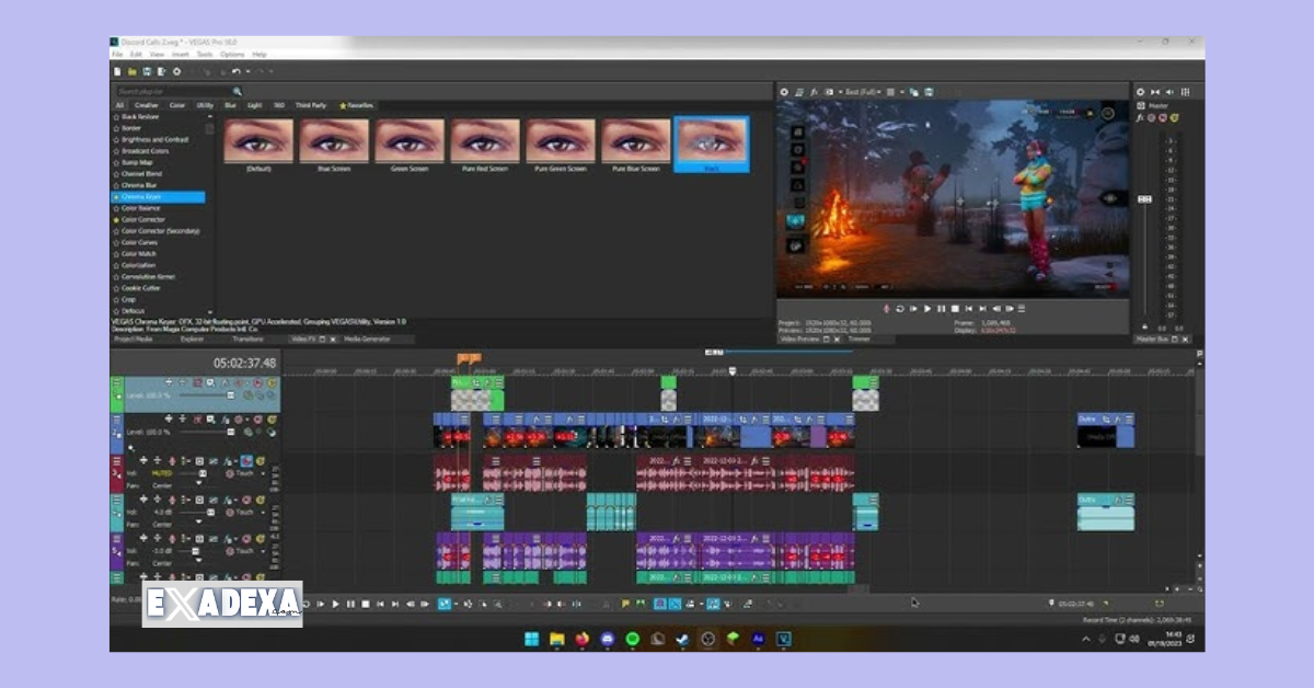 Sony Vegas Pro 22 free