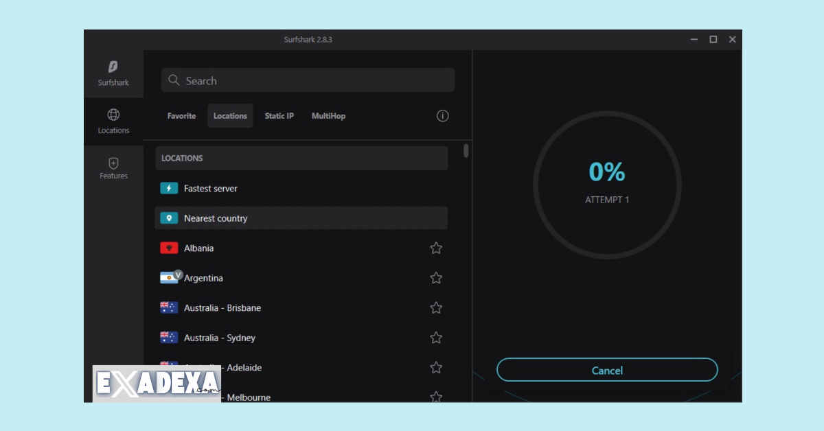 Surfshark VPN 3.13.0 free