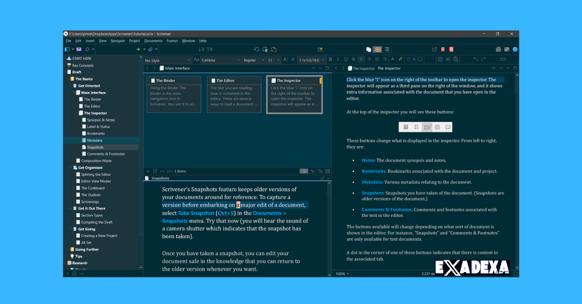 Scrivener 3.1.5.1 free