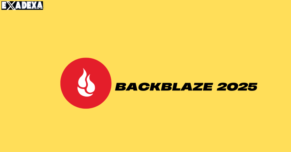 Backblaze 2025 free