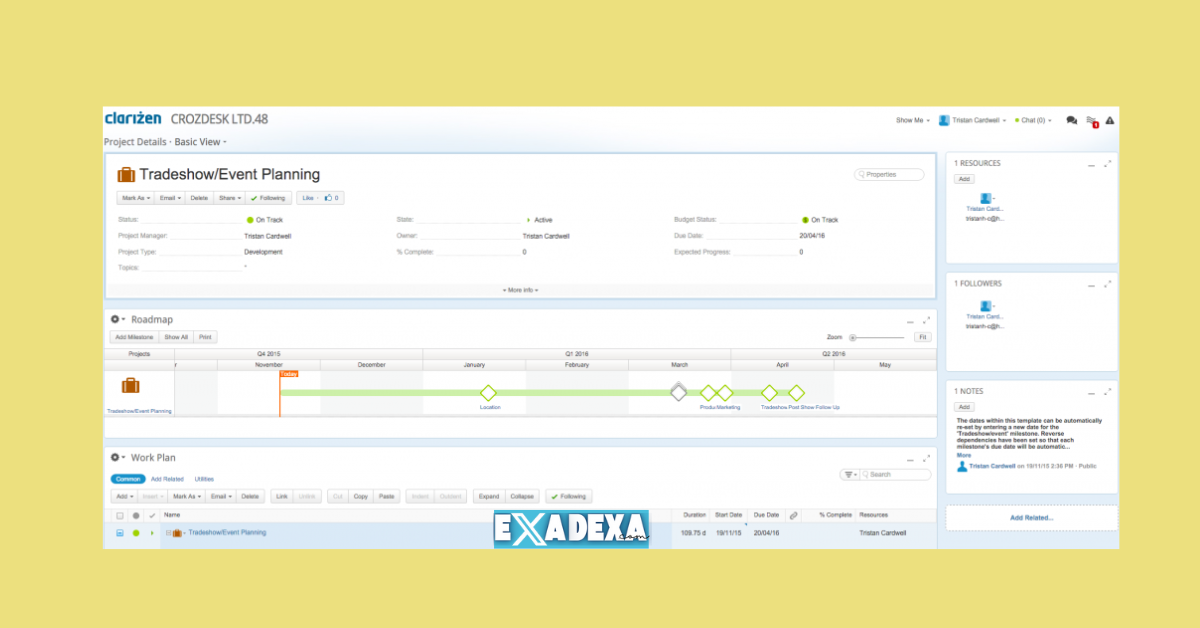 Clarizen 5.4.0.3 free