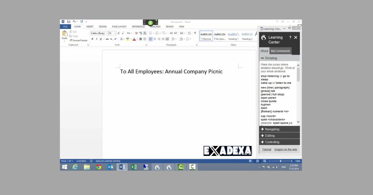 Dragon NaturallySpeaking 13 free