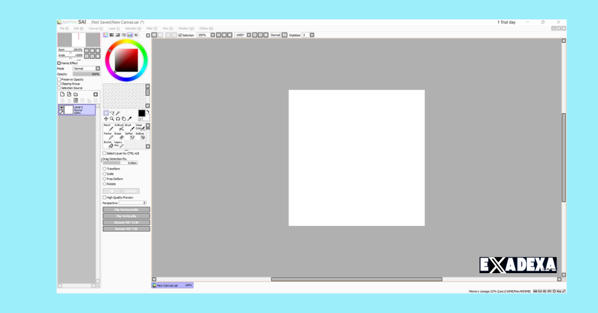 PaintTool SAI 1.2.0.1 free