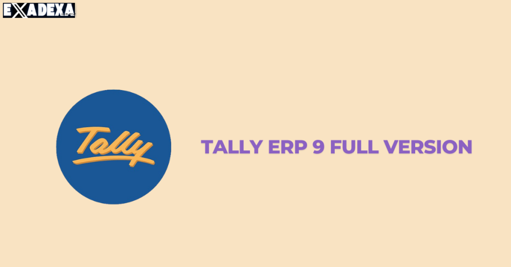 Tally ERP 9 free