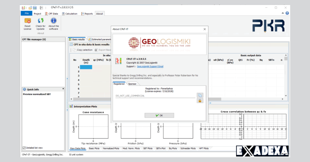 GeoLogismiki tool