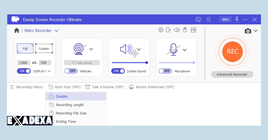 Eassiy Screen Recorder Ultimate free