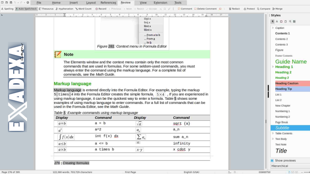 LibreOffice tool