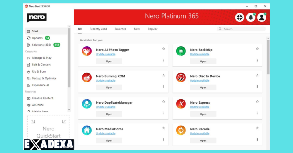 Nero Platinum 2025 free