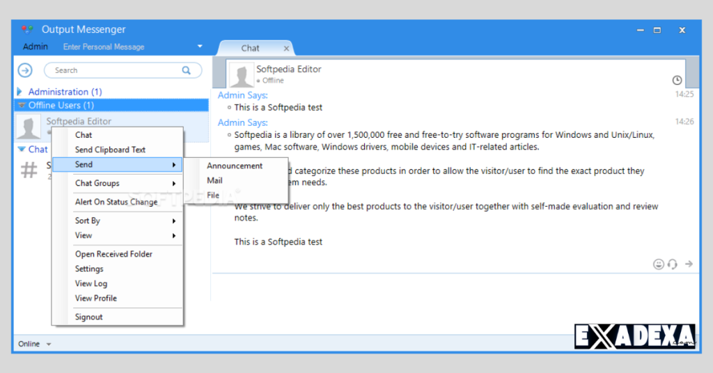 Download Output Messenger Server 2.0.65 Free Full Version  3 Output Messenger 2.0.65 free