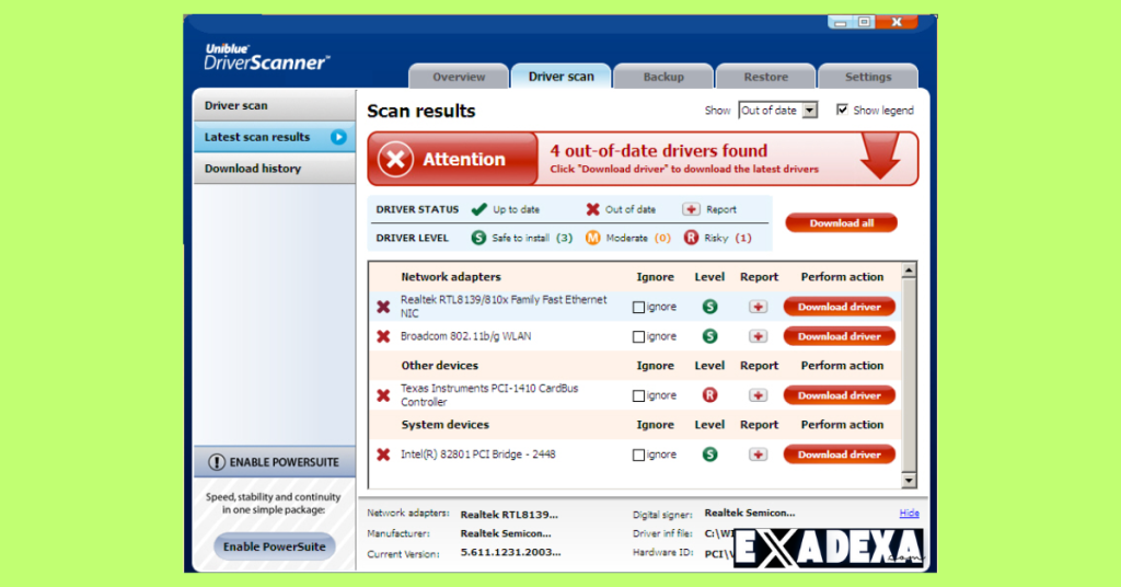 Download Uniblue Driver Scanner 2025 Free License Key 3 Uniblue Driver Scanner