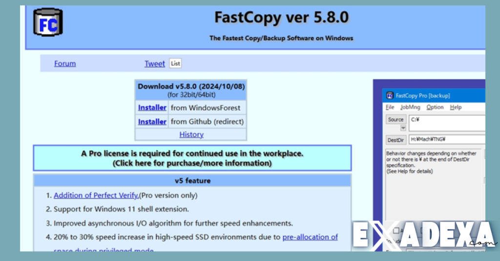 FastCopy Pro free